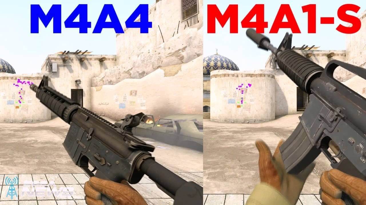 M4A1-S Ve M4A4 Yararları Ve Zararları